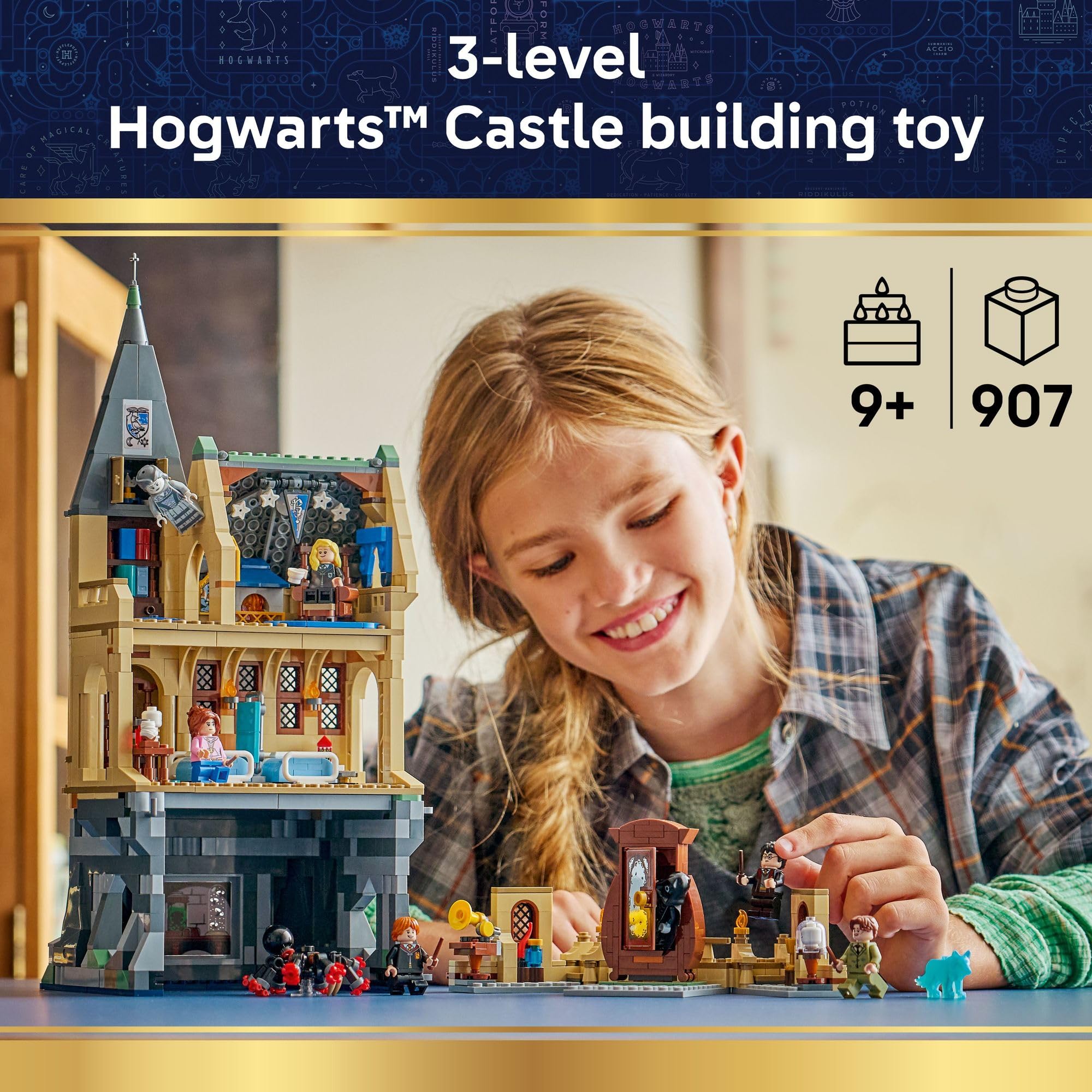 Amazon.com: LEGO Harry Potter Hogwarts Castle: Hospital Wing 76463